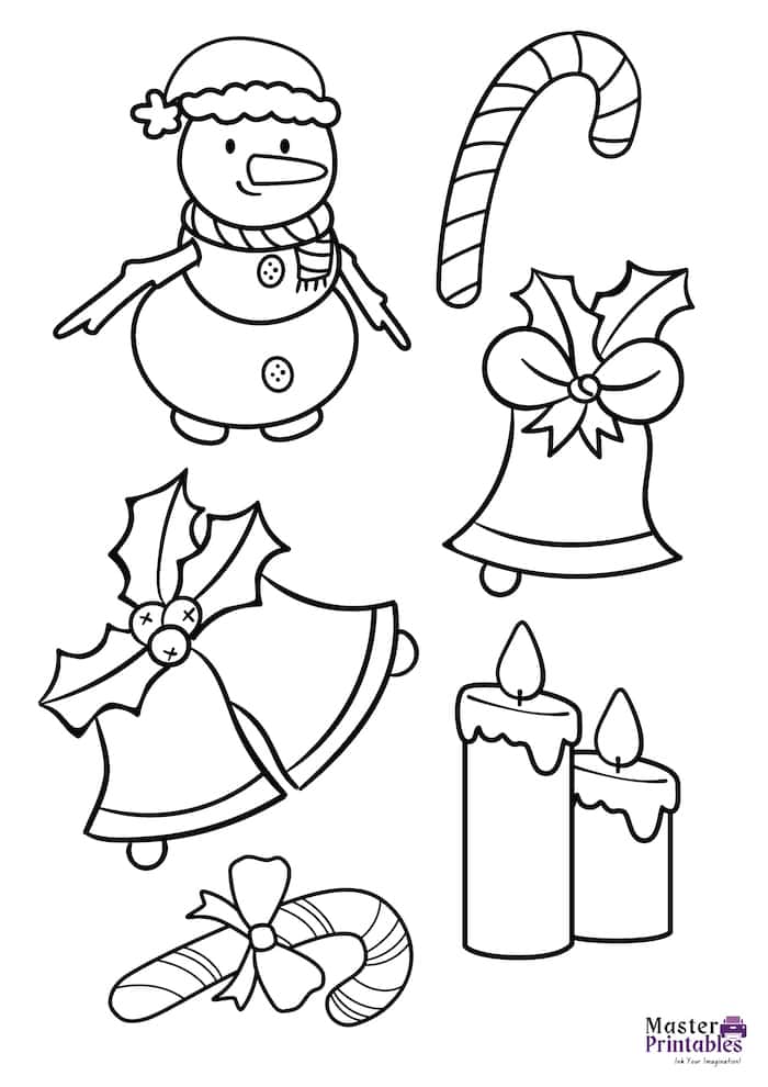 DIY Christmas Wreath Printable Craft - Master Printables