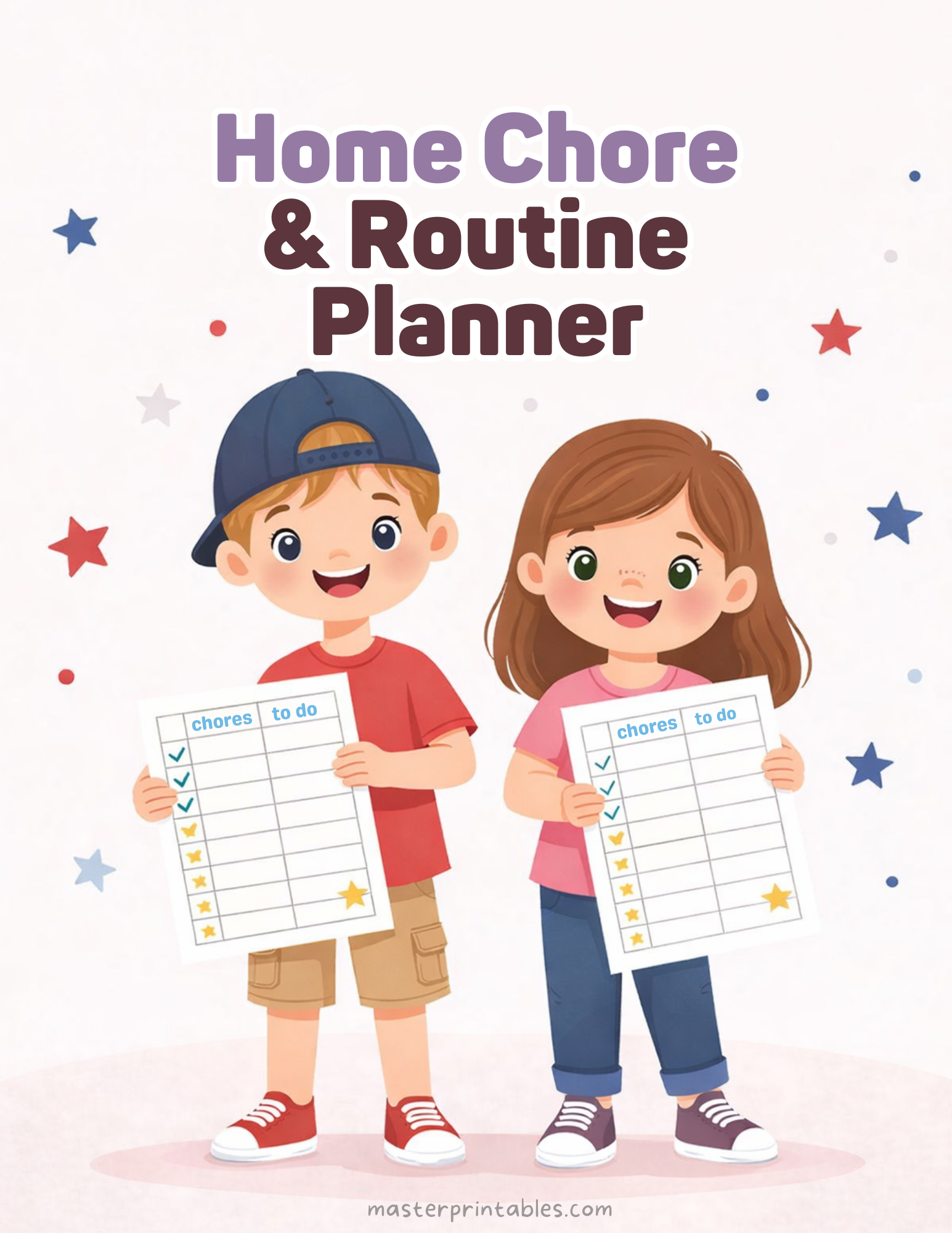 Kids Chore and Routine Planner